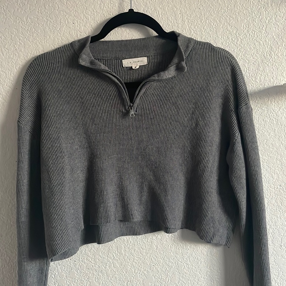 WORN ONCE, GOOD CONDITION, PACSUN QUARTER ZIP!!!